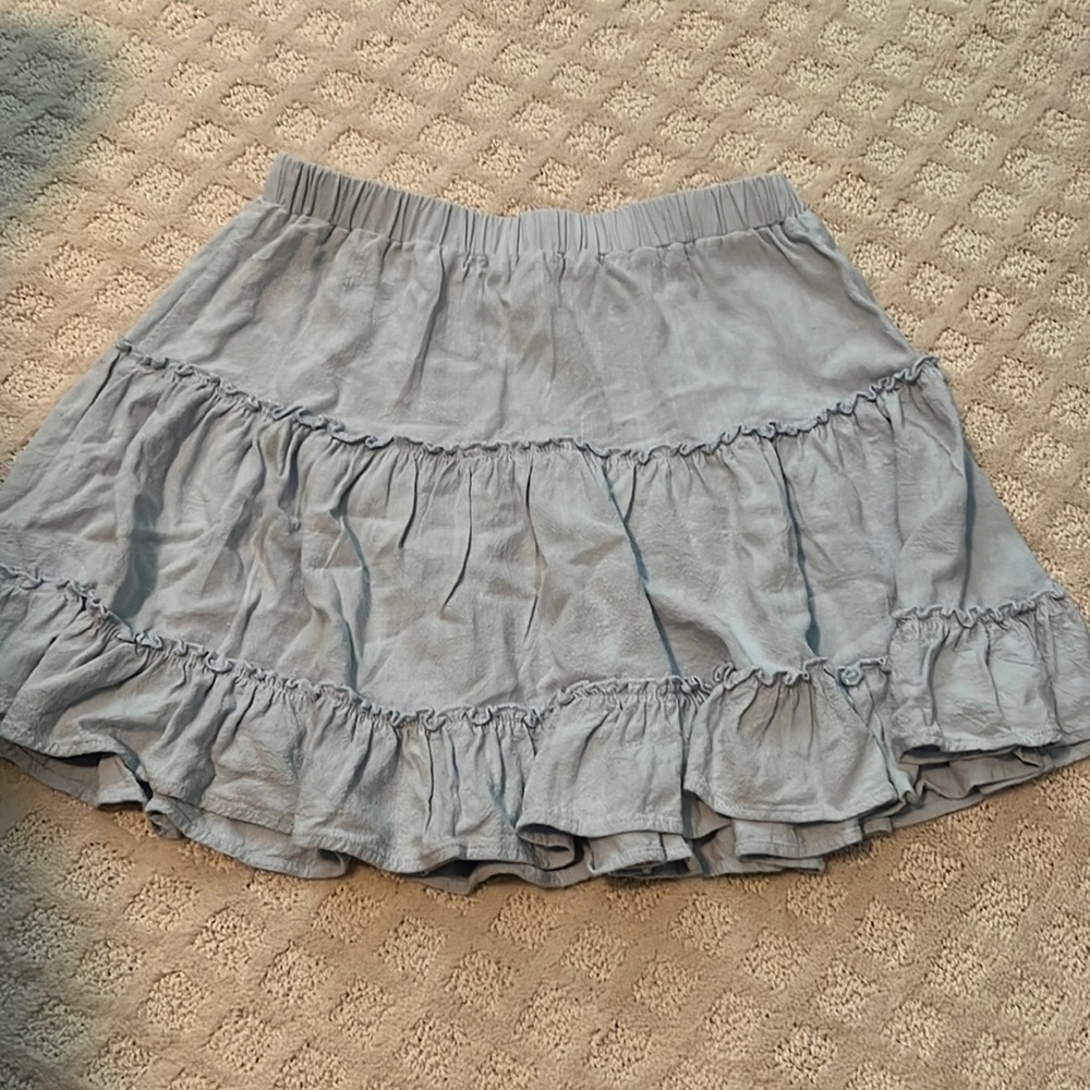 Sold out blue ruffled princess polly skirt